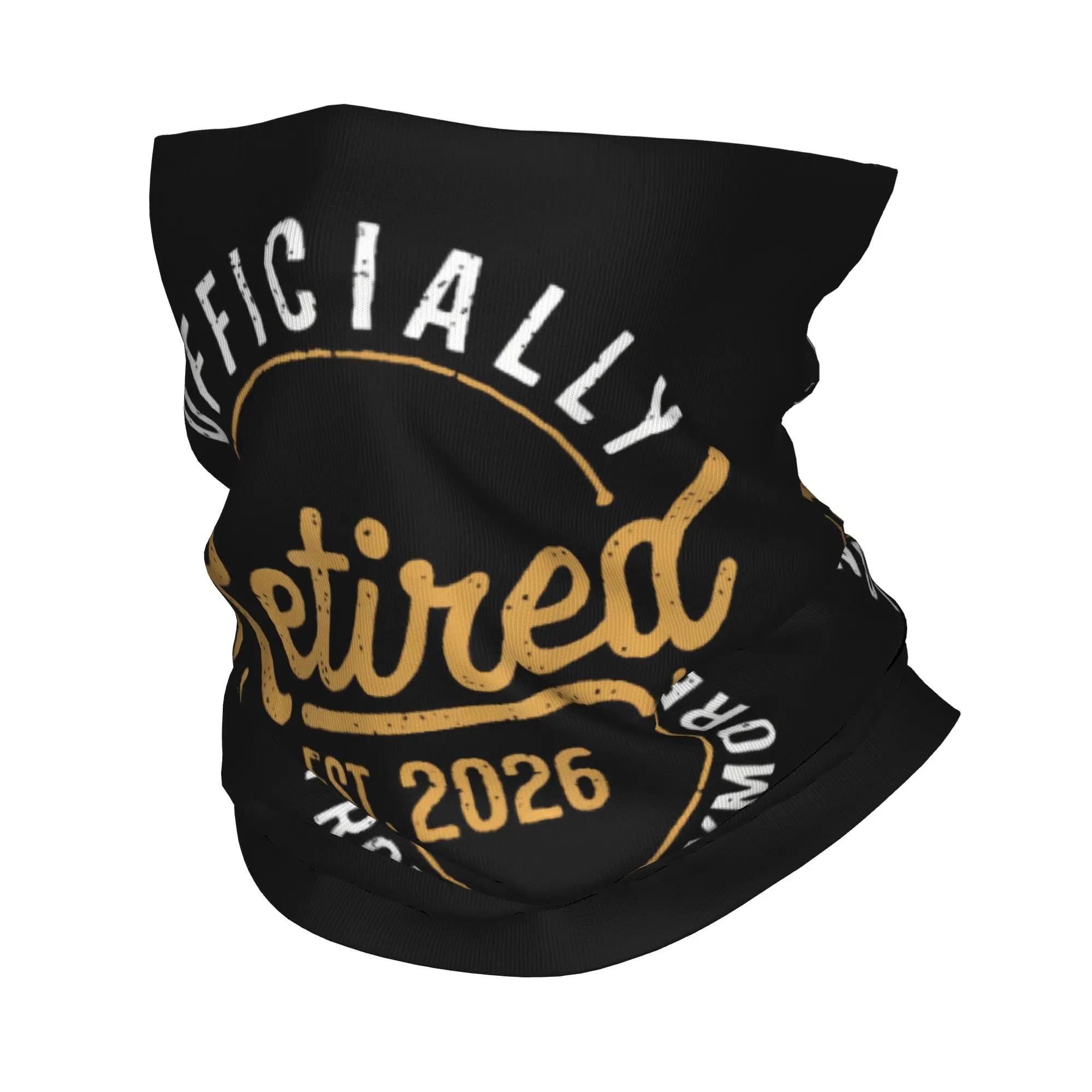 Balaclava Face Mask - New Retirement Retired 2026 Not My