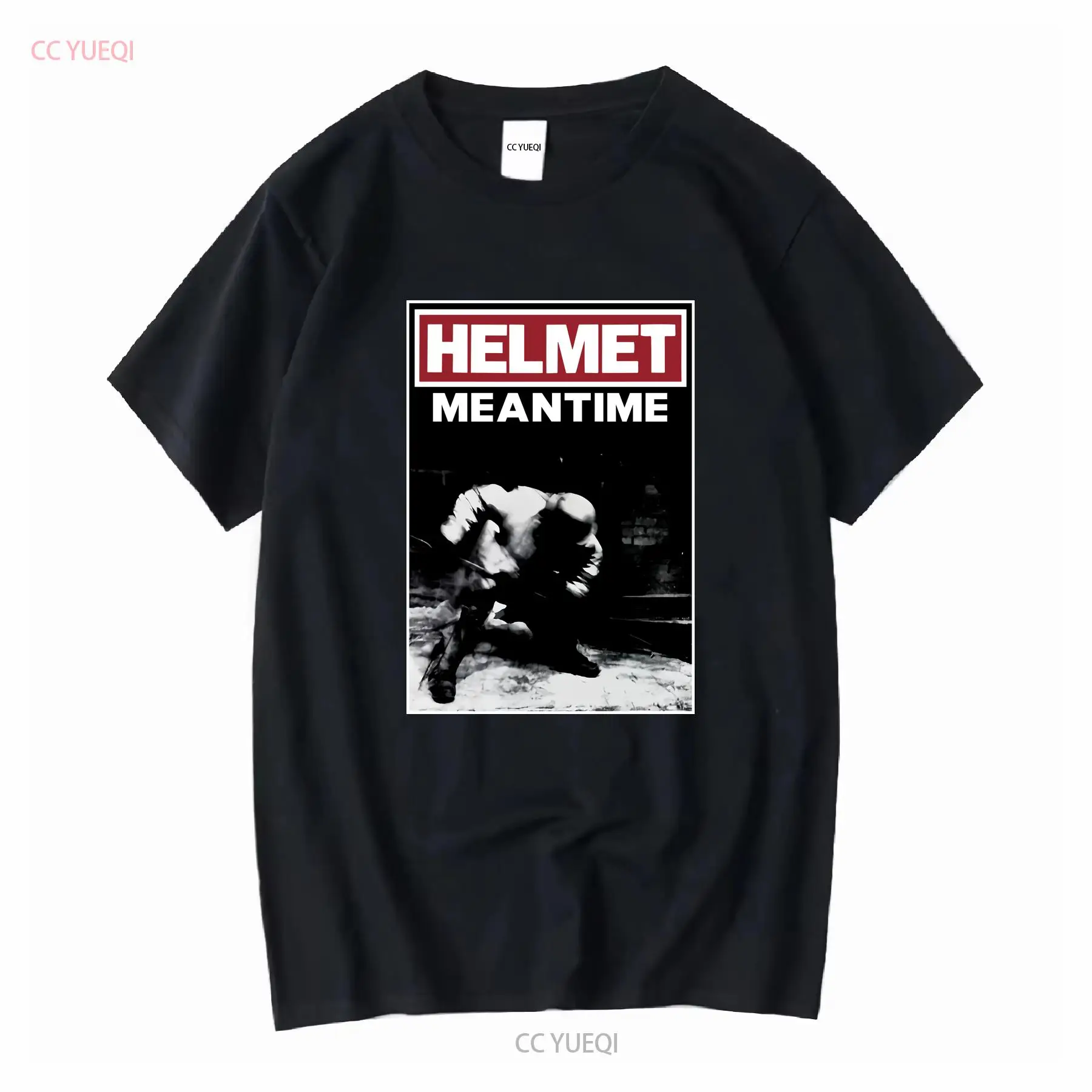 Street Fashion Mood - Helmet Meantime T shirt rock band