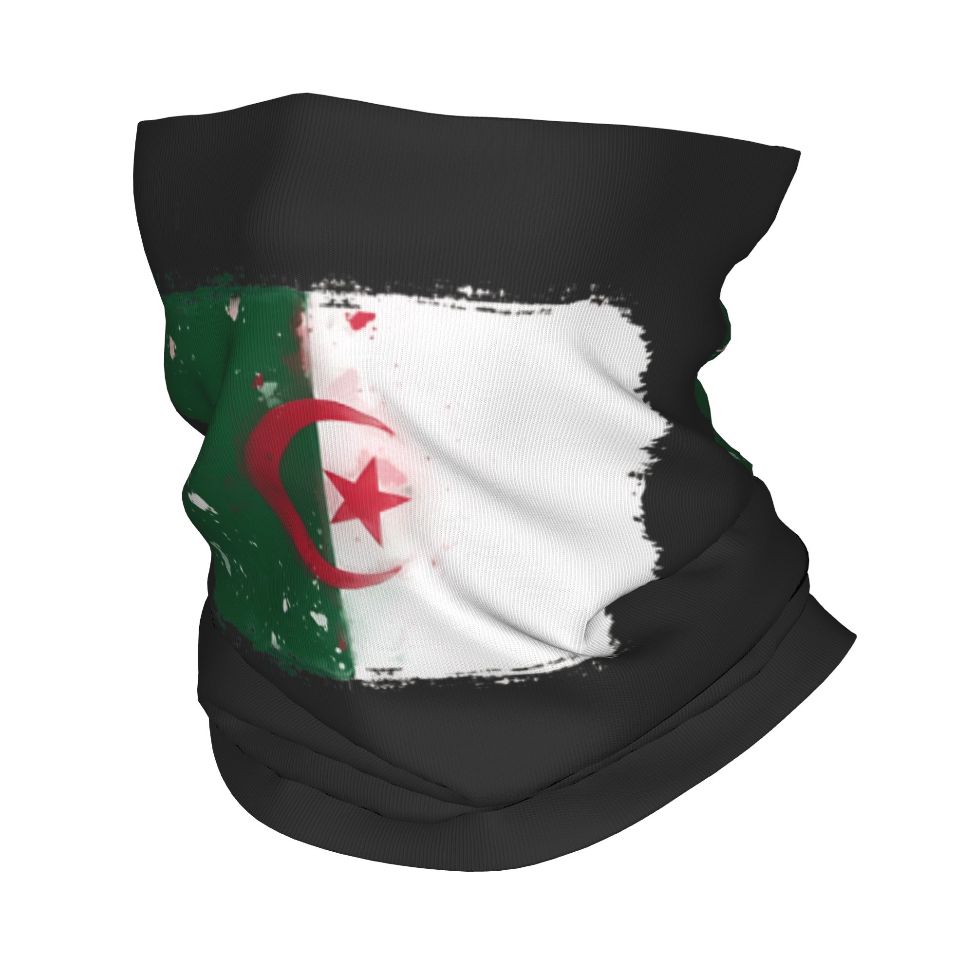 Balaclava Face Mask - Flag of Algeria Bandana Retro Cycling