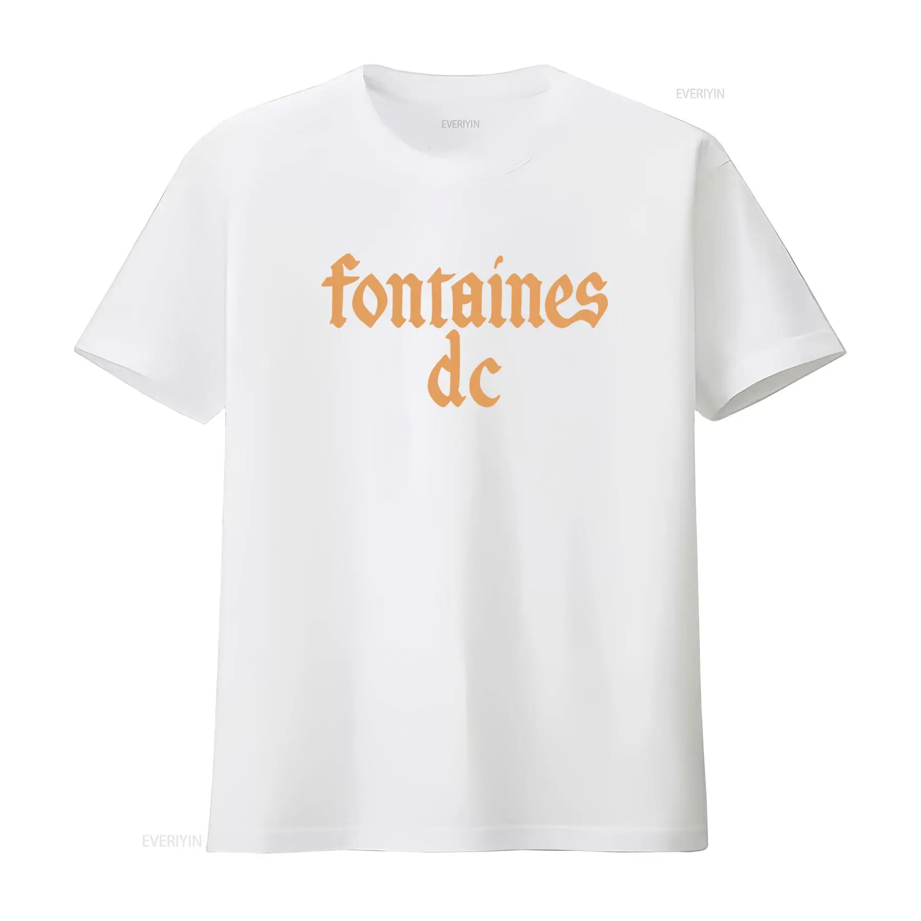 Fontaines D C 'Gothic Logo' Bl - Street Fashion Mood 评论和价格