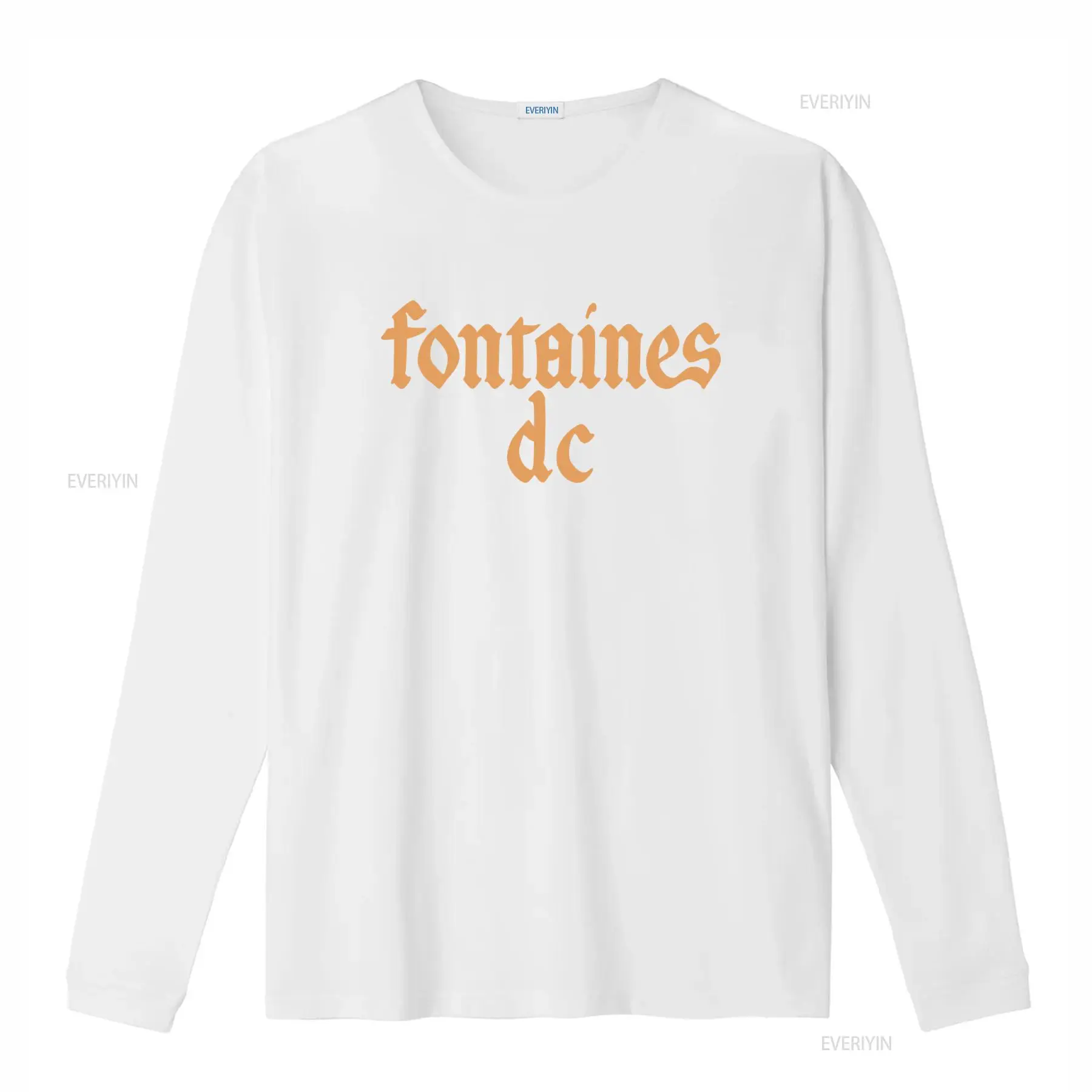 Fontaines D C 'Gothic Logo' Bl - Street Fashion Mood 评论和价格