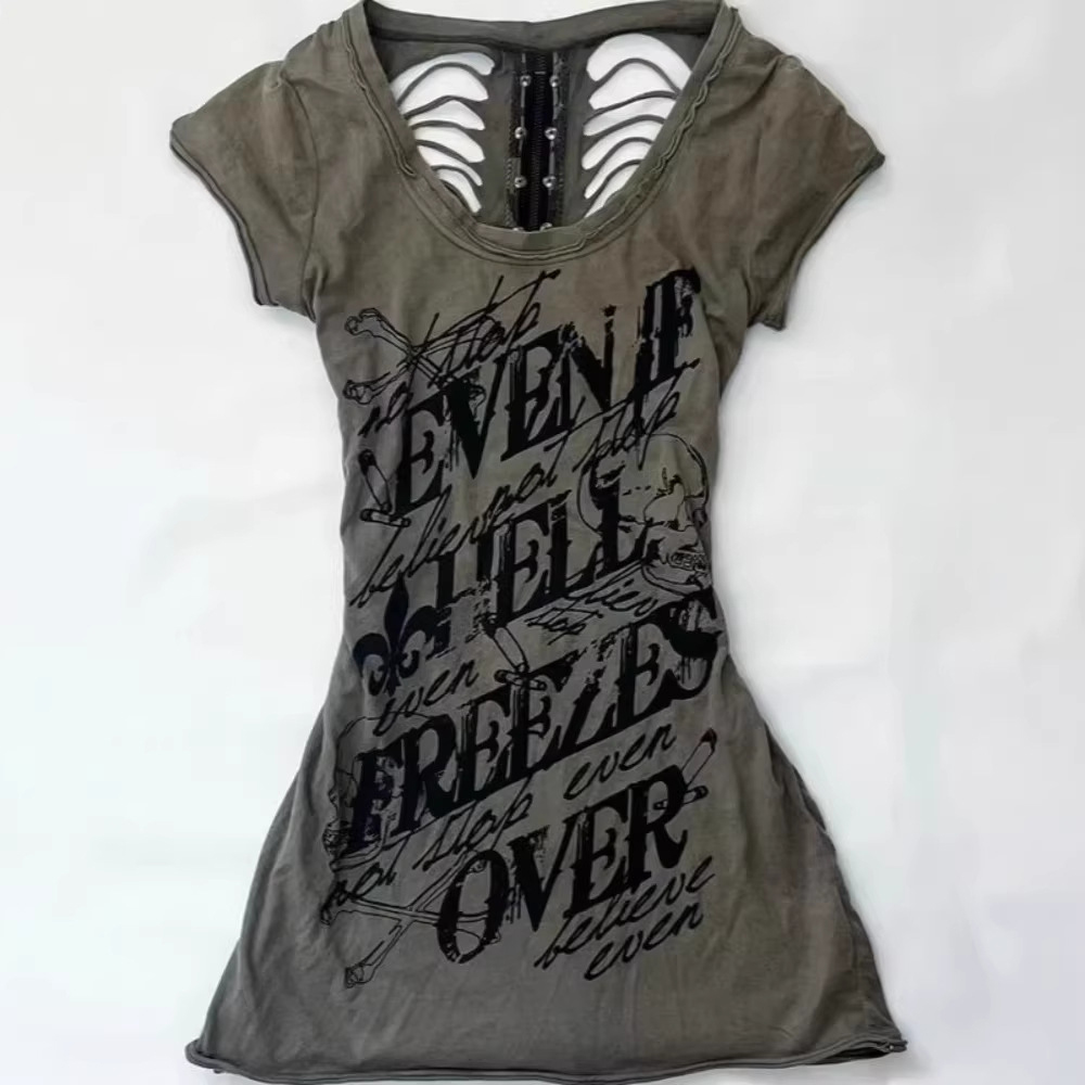 Summerjapanese Retro Hollow De - Street Fashion Harajuku 评论和价格