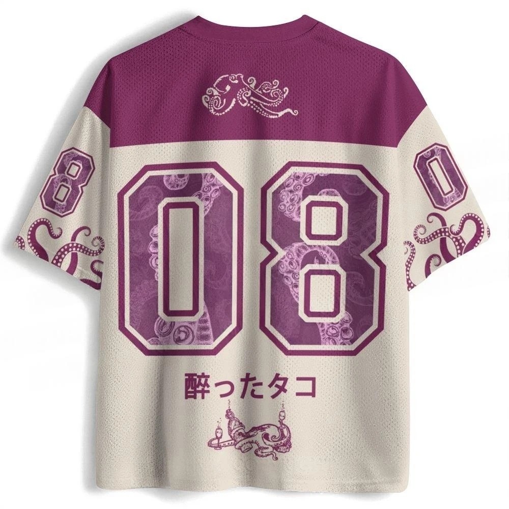 Y2K Osaka Octopus Pattern 3D P - Street Fashion Osaka 评论和价格