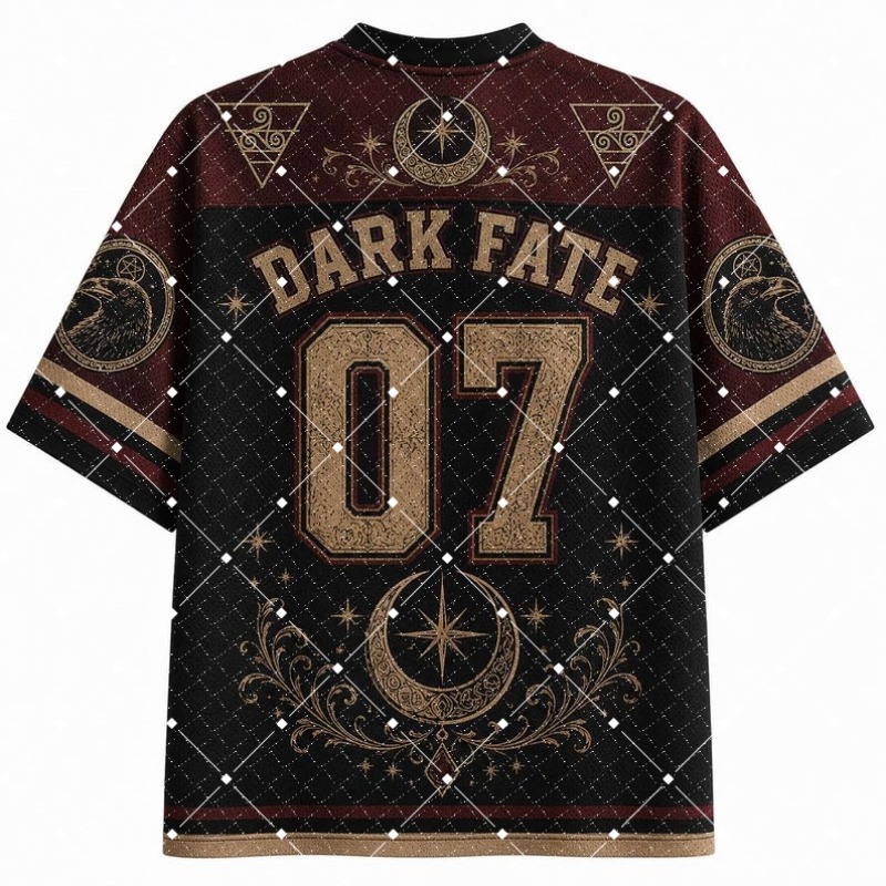 Dark Fate Witch Raven Print V‑ - Street Fashion Art 评论和价格