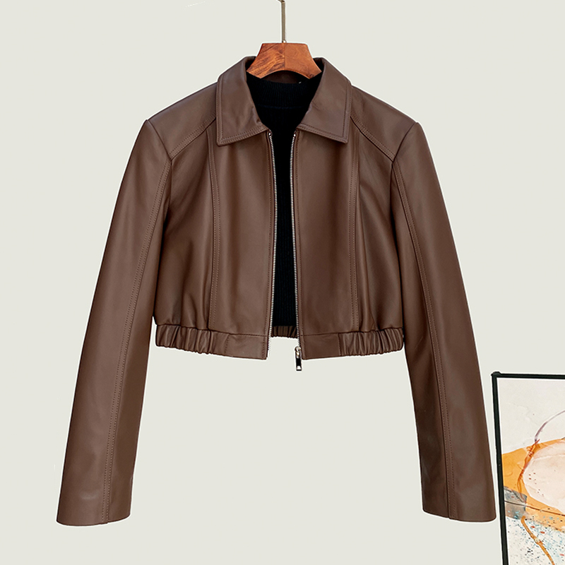 100% Genuine Leather Jacket To - Street Fashion Fall 2025 评论和价格