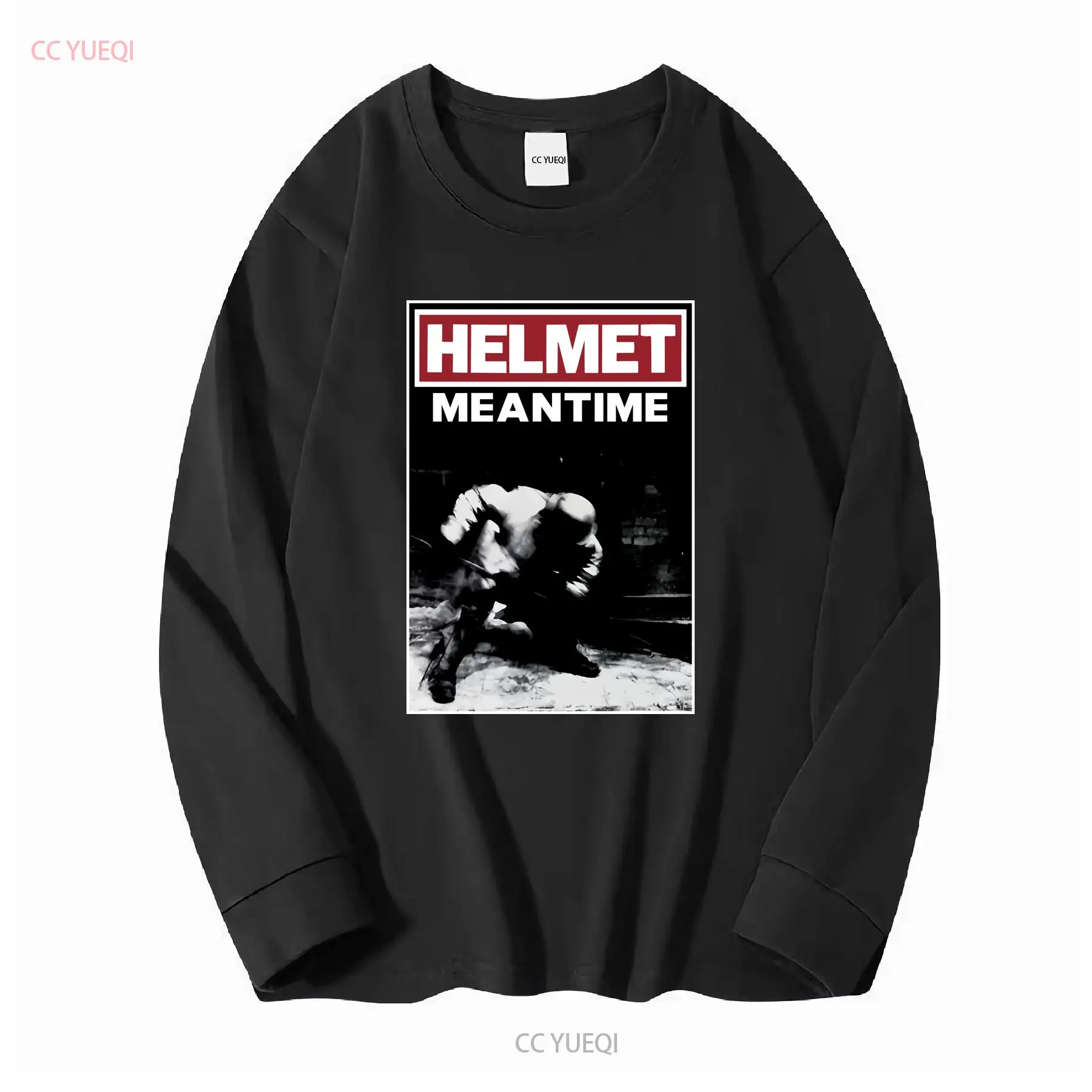 Helmet Meantime T shirt rock b - Street Fashion Mood 评论和价格