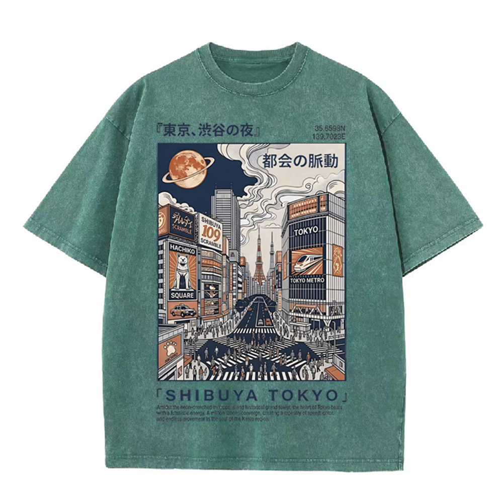 2026 Vintage Washed Beige Toky - Street Fashion Shibuya 评论和价格