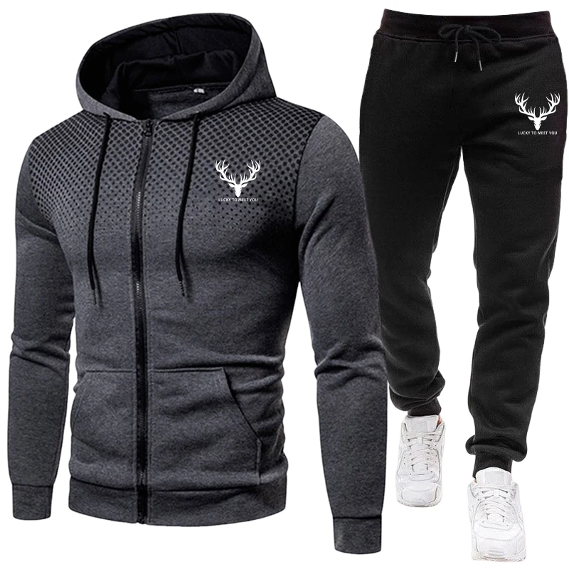 2026 New Arrival Men's Set Zip - Street Fashion Art 评论和价格