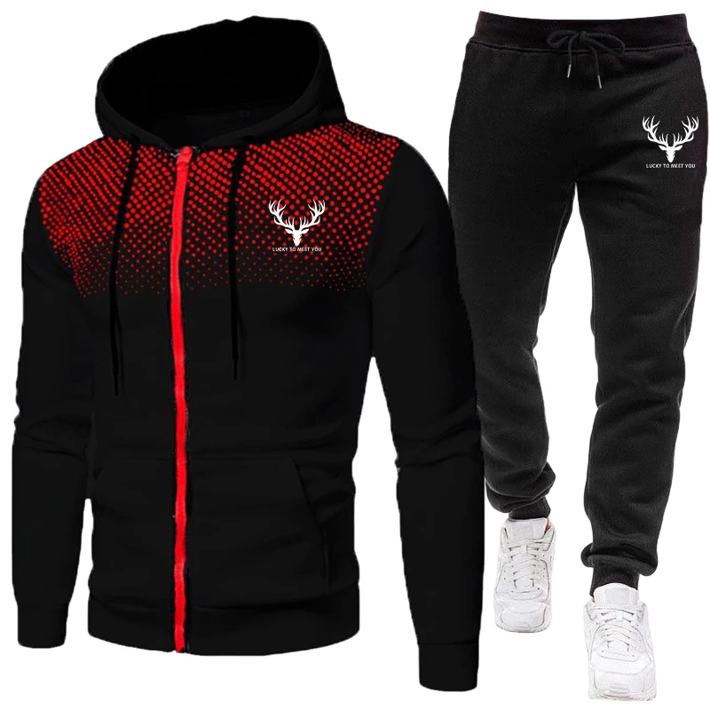 2026 New Arrival Men's Set Zip - Street Fashion Art 评论和价格