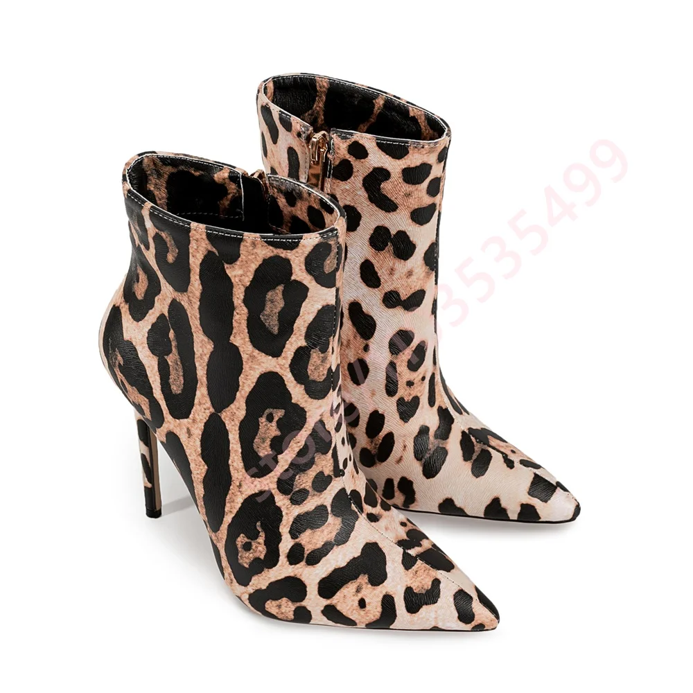 2025 Women's Pointed-Toe Leopa - Street Fashion Fall 2025 评论和价格