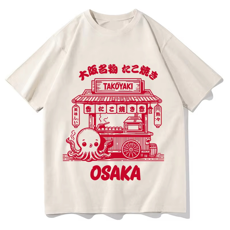 Unisex Takoyaki Osaka Graphic  - Street Fashion Osaka 评论和价格
