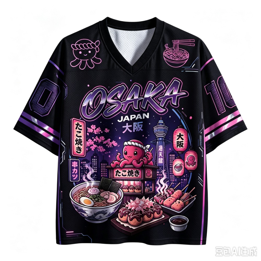 Fashion Japanese Osaka Pattern - Street Fashion Osaka 评论和价格