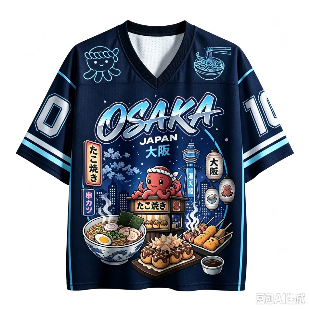 Fashion Japanese Osaka Pattern - Street Fashion Osaka 评论和价格