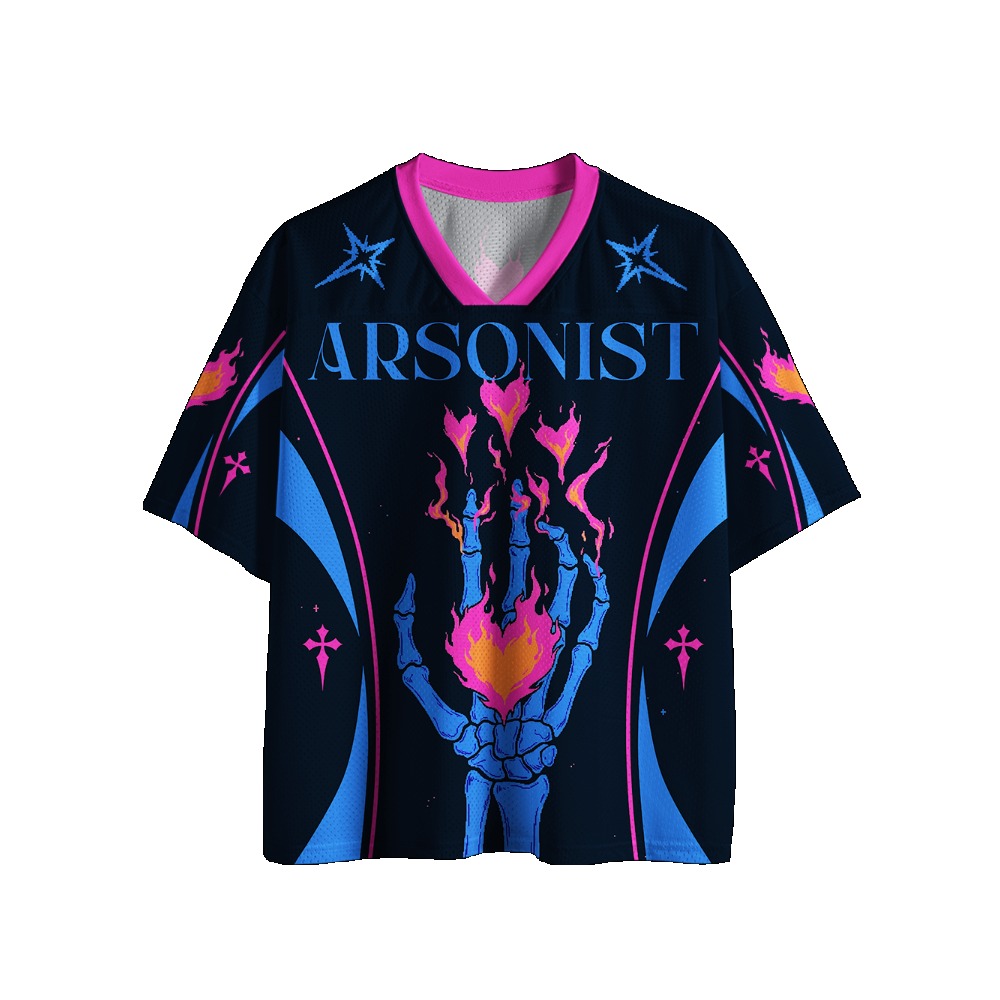 Gothic Football Jersey Vintage - Street Fashion Harajuku 评论和价格