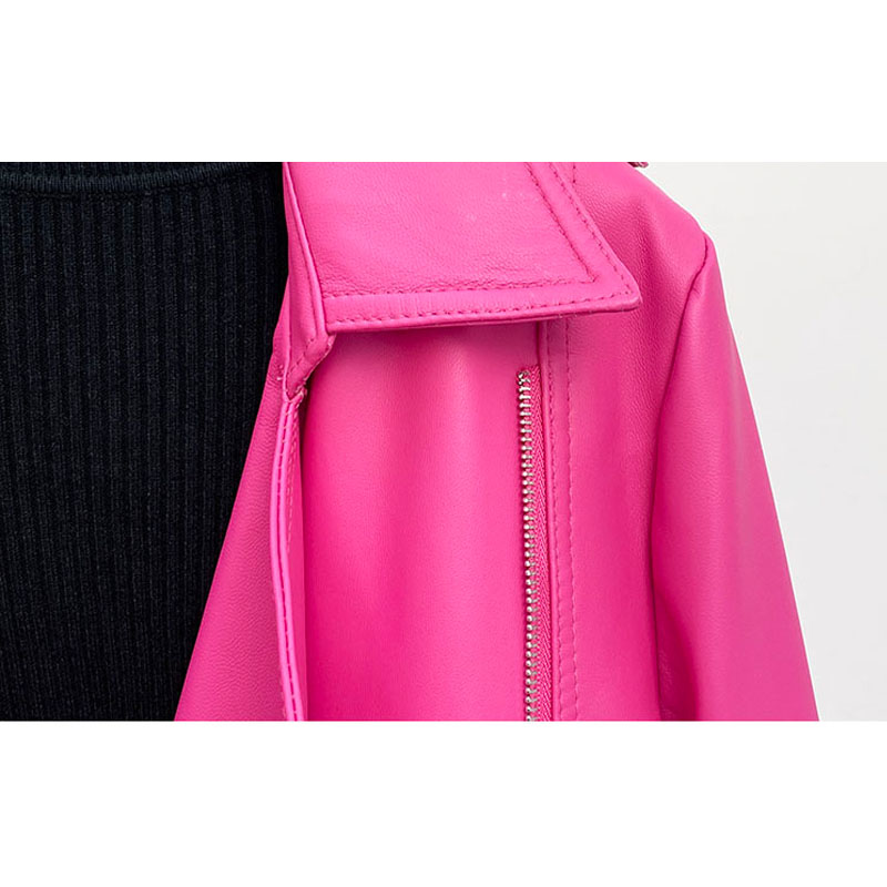 Fashion Rose Pink Women Real L - Street Fashion Fall 2025 评论和价格